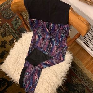 Maternity athletic Capri legging